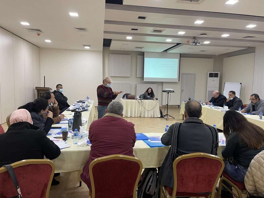 ورشة تدريبية للمنظمات الاهلية حول الحوكمة الرشيدة لمنظمات المجتمع المدني الفلسطيني