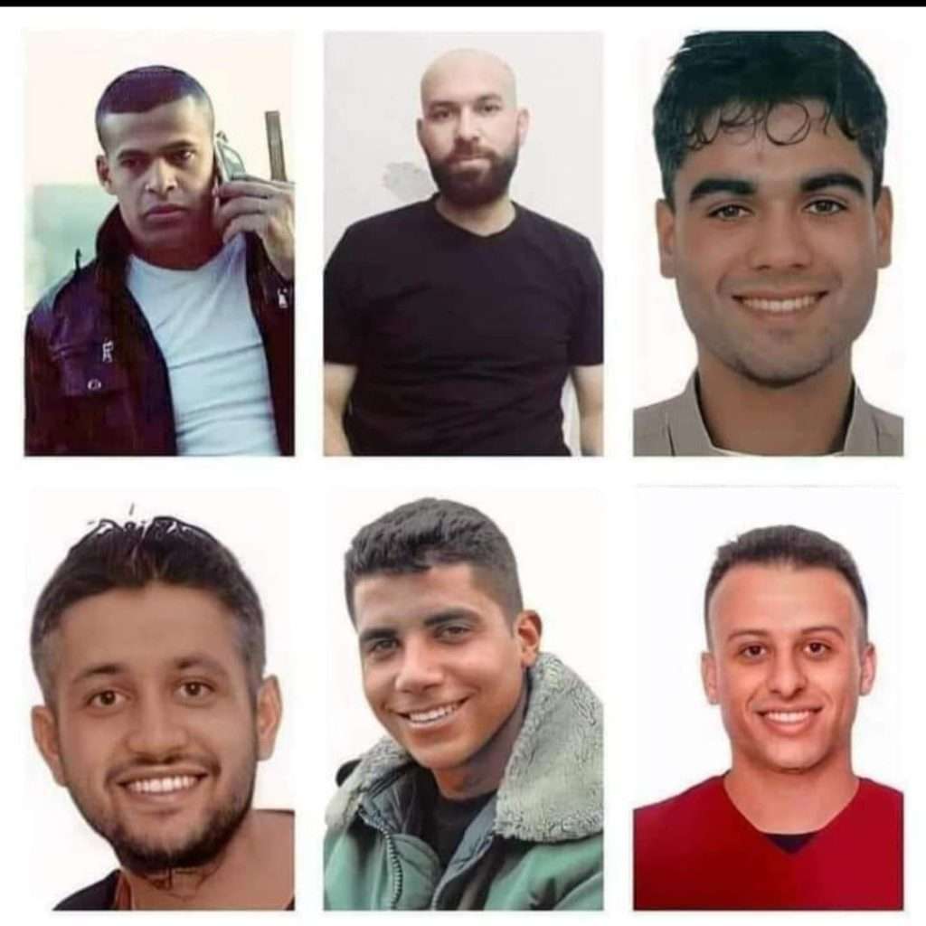 الاحتلال يحكم بالسجن 5 سنوات وغرامة 5 آلاف شيقل على أسرى نفق الحريّة”