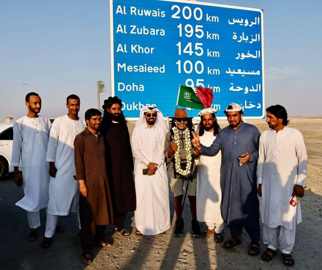 وصل قطر بعد 50 يوماً: سعودي يأمل بأن يبدّد التصورات الخاطئة