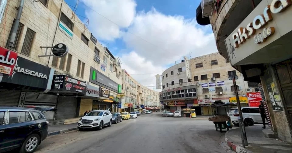 إضراب شامل يعم محافظة أريحا حدادا على روح الشهيد محمود حمدان